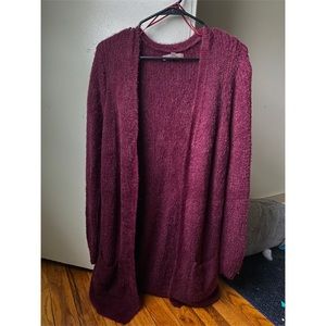Cozy Maroon Sweater